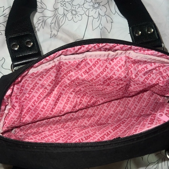 PLAYBOY BUNNY VINTAGE Y2K PLAYBOY BUNNY PURSE / Shoulder bag VERY RARE BAG - Picture 8 of 17